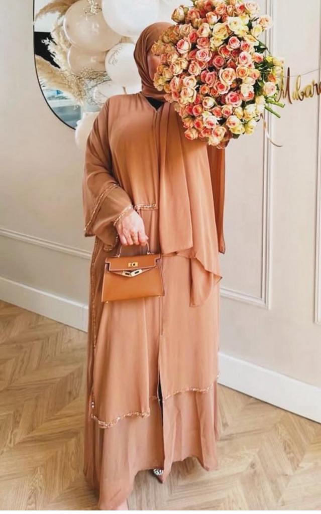Nieuwe luxe kimono kaftan caftan maar l/xl, Ophalen of Verzenden, Zo goed als nieuw, Maat 46/48 (XL) of groter, Overige typen