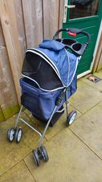 Blauwe hondenbuggy, Dieren en Toebehoren, Ophalen, Zo goed als nieuw