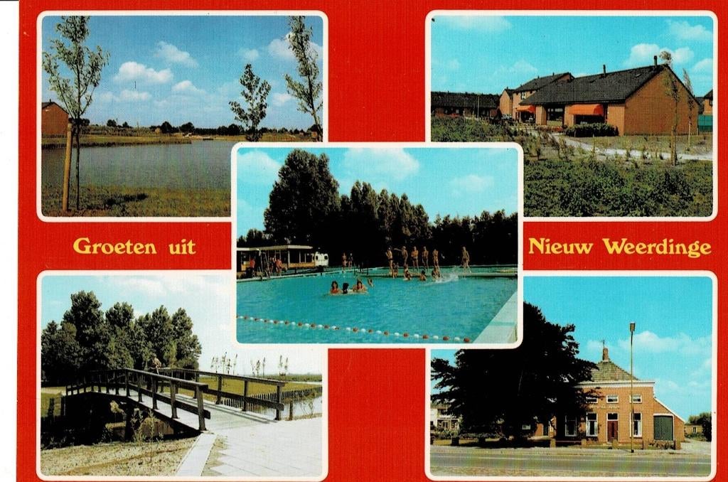 Nieuw Weerdinge, Ophalen of Verzenden, 1980 tot heden, Ongelopen, Drenthe