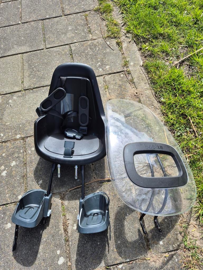 Bobike kinderzitje, perfecte staat, Fietsen en Brommers, Ophalen, Voetsteuntjes, 0 t/m 18 kg, Bobike voorzitje