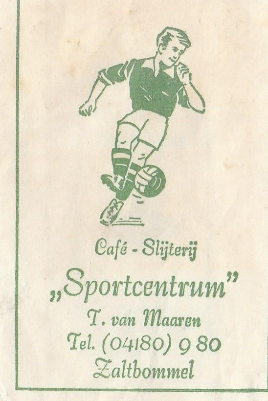 voetbal voetballer Sportcentrum Zaltbommel, Maat XS of kleiner, Ophalen of Verzenden, Bal