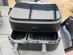 Philips Airfryer 3000 Series Dual (NA351/00) - Zo goed als n, 4 liter of meer, Ophalen, Zo goed als nieuw, Duo-friteuse
