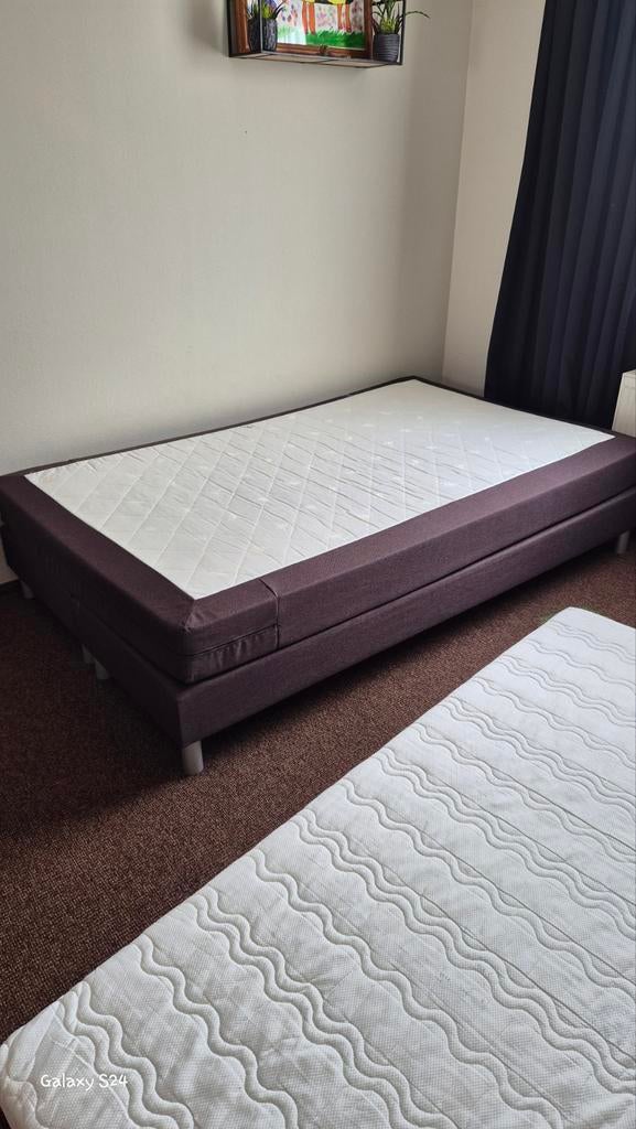 Boxspring  120/200, Ophalen, Twijfelaar, 120 cm