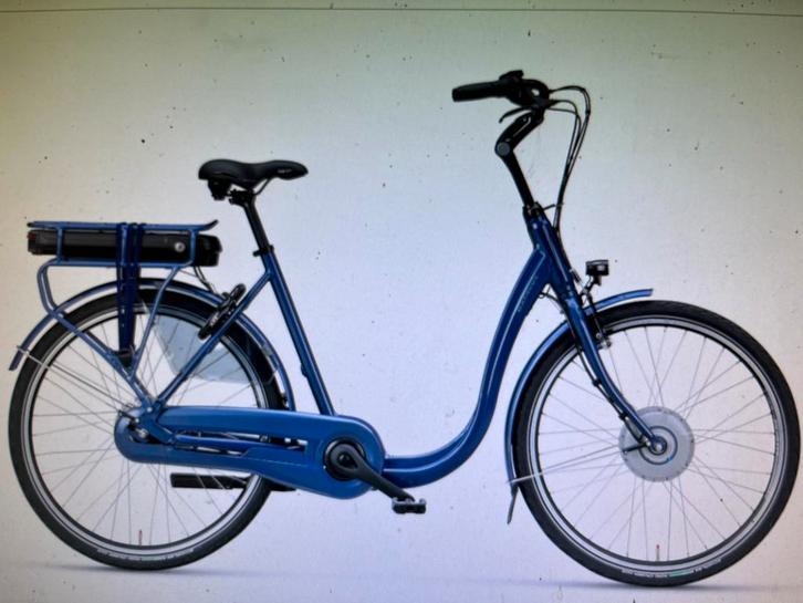 Batavus Entree E- go lage instap, Fietsen en Brommers, Elektrische fietsen, Zo goed als nieuw, Batavus, 47 tot 51 cm, 50 km per accu of meer