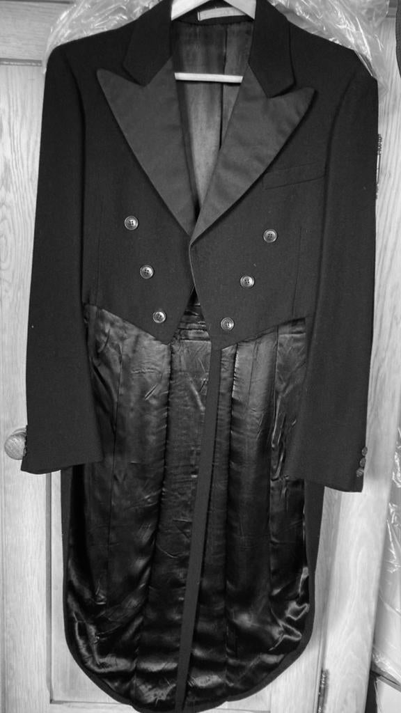 Antiek nieuw Bischoff Rokkostuum Slipjas - Formele Kleding, Kleding | Heren, Kostuums en Colberts, Gedragen, Overige maten, Zwart