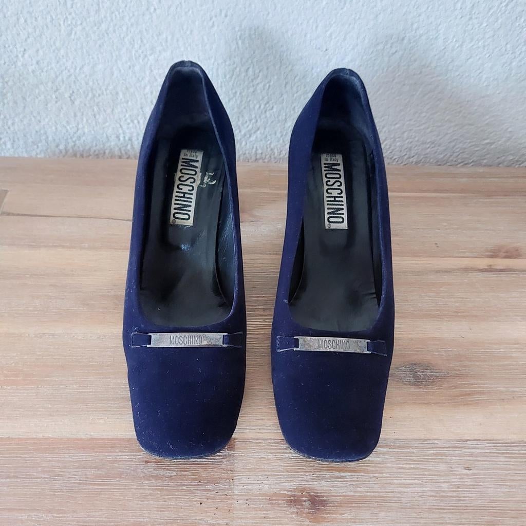 Moschino pumps/hakken maat 37, Schoenen met lage hakken, Zo goed als nieuw, Moschino, Ophalen of Verzenden