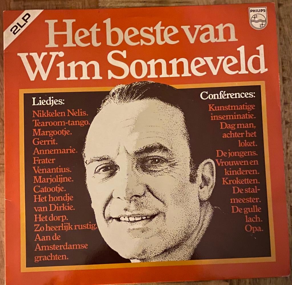 Wim Sonneveld Het beste van Dubbel  LP 1978, Gebruikt, Overige genres, Ophalen of Verzenden, 1970 - 1979