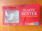 NIEUW plastic bestek 8 lepels 8 vorken 8 messen, Ophalen, Nieuw