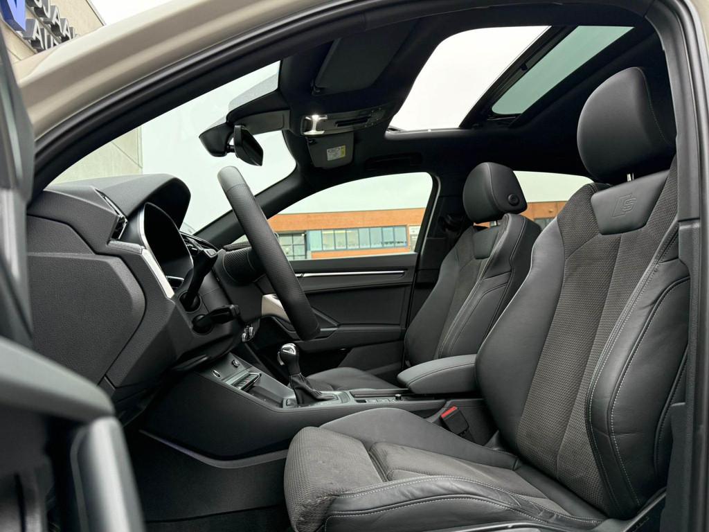 Audi Q3 Sportback 45TFSIe 245pk S-Tronic Competition S Editi, Gebruikt, Lane Keeping Assist, Beige, Hybride Elektrisch/Benzine