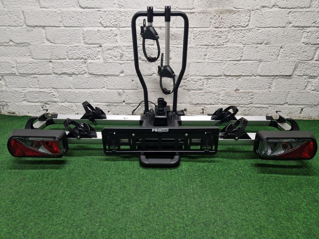 ZGAN Pro User Diamant TG fietsendrager voor 2 E-bikes 60 KG, Elektrische fiets, Ophalen of Verzenden, Zo goed als nieuw, 2 fietsen