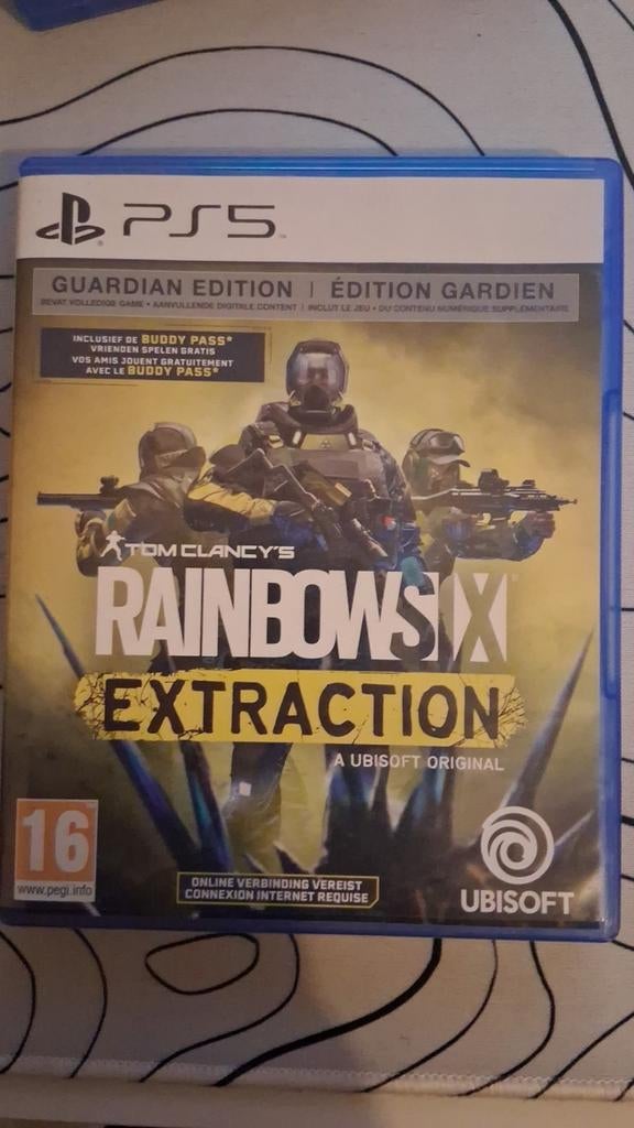 Tom Clancy's Rainbow Six Extraction PS5 - Guardian Edition, Verzenden