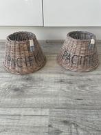 2 lampenkapjes PACIFIC Riviera Maison/ per stuk €17,50, Ophalen of Verzenden, Zo goed als nieuw, Rond