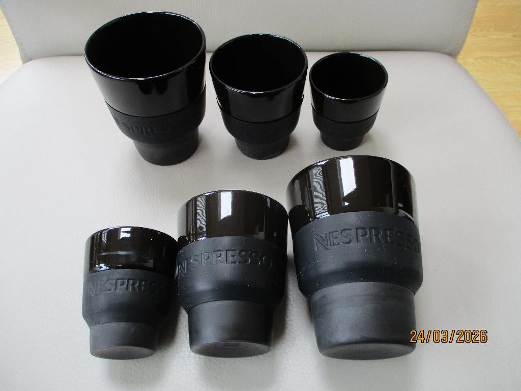 NESPRESSO - bekerset - design, Ophalen of Verzenden, Zo goed als nieuw
