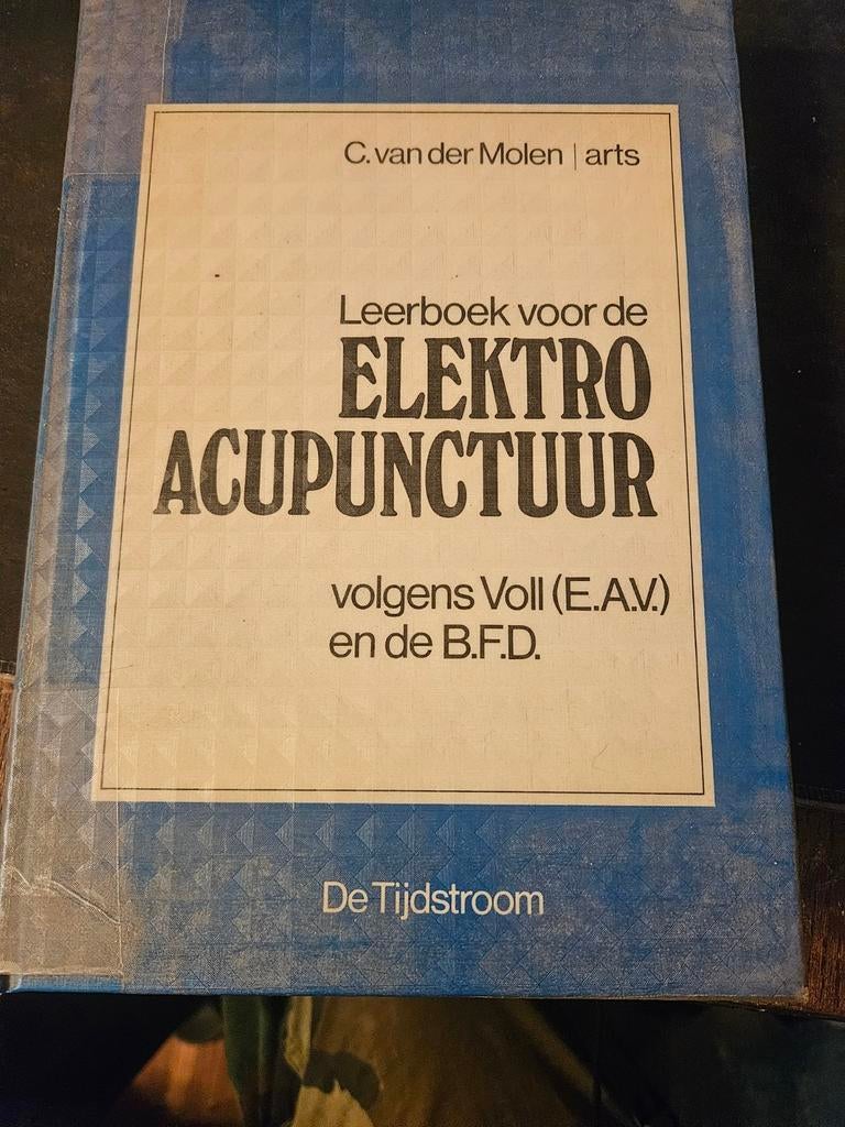 Leerboek voor de Elektro Acupunctuur - C. van der Molen, Ophalen of Verzenden, Gelezen, Kruiden en Alternatief, C. van der Molen
