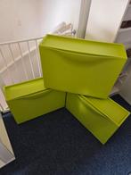 IKEA TRONES schoenenkast groen – set van 3 (wand), Huis en Inrichting, Kasten | Schoenenkasten, Ophalen, Zo goed als nieuw