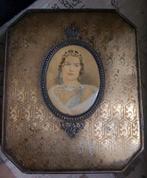 Vintage Cote d'Or blik met portret, Verzamelen, Blikken, Ophalen of Verzenden