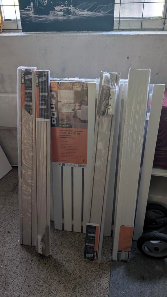 Lambrisering, CanDo  Burton60x100 cm - 3 delen, Ophalen, Nieuw, Radiator, 30 tot 80 cm