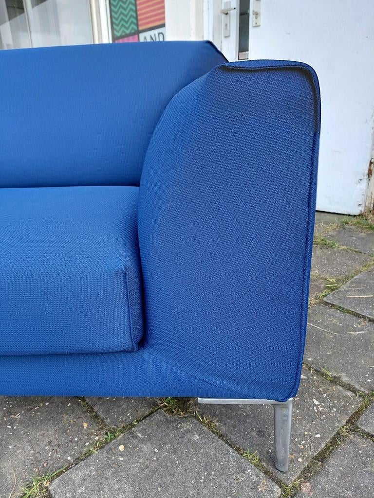 Pode Fold | 3,5 zits | Blauw | Refurbished, Leolux, Info@andriesign.nl, Driepersoons, 75 tot 100 cm