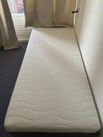 Espevar box spring bed + Mattress, Ophalen, 90 cm, Eenpersoons, Wit