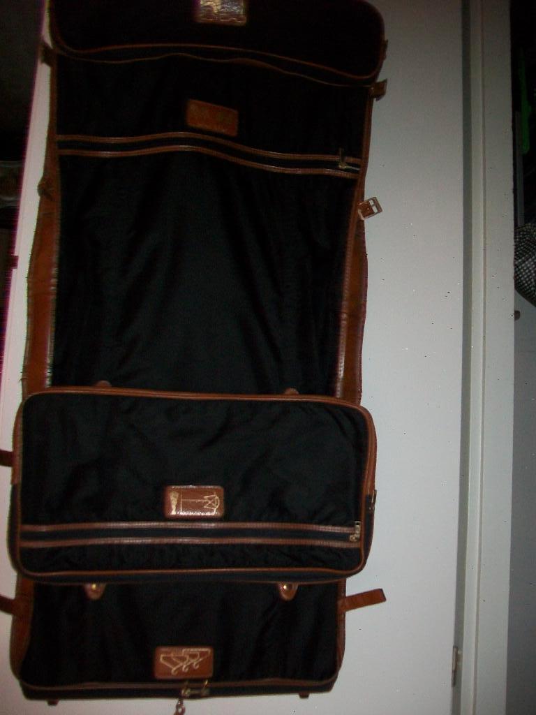 Luxe kostuumtas, reistas Samsonite, 30 cm of meer, Bruin, Zo goed als nieuw, 55 tot 75 cm
