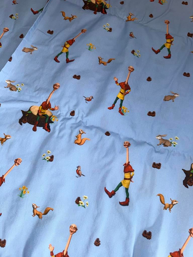 Uniek Efteling dekbedovertrek 1 persoons, Ophalen of Verzenden, Gebruikt, Gebruiksvoorwerp