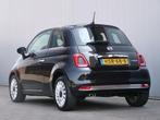 Fiat 500 1.0 Dolcevita 70pk Panoramadak / Apple Carplay / Pa, Auto's, Fiat, Stof, 4 stoelen, Zwart, Handgeschakeld