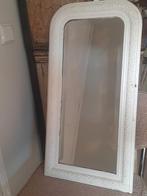 Oude Franse spiegel. Curiosa/brocante/landelijk., Antiek en Kunst, Ophalen, Rechthoekig, Minder dan 50 cm