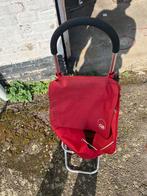 Rode boodschappen trolley, Ophalen, Zo goed als nieuw, Rood, 30 cm of meer