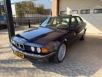 Bmw 7-SERIE 735i E32 1987 Automaat  airco leder schuifdak, Auto's, 3430 cc, Gebruikt, Blauw, Leder