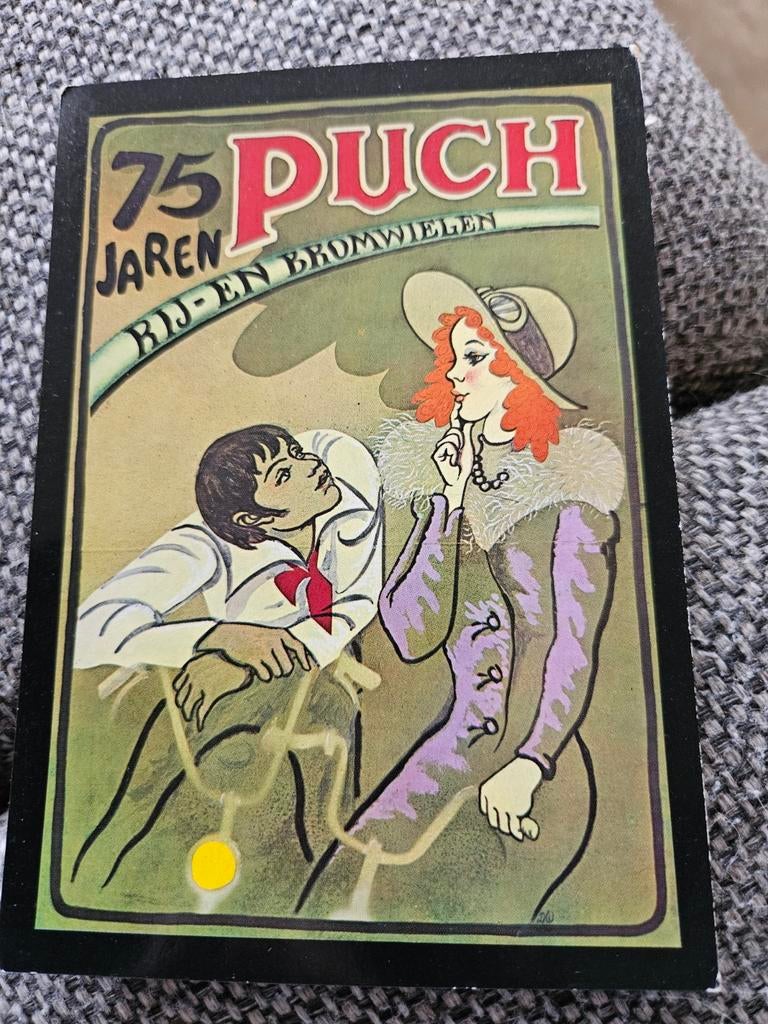 Puch  jubileum 1975 ansichtkaart, Ophalen of Verzenden