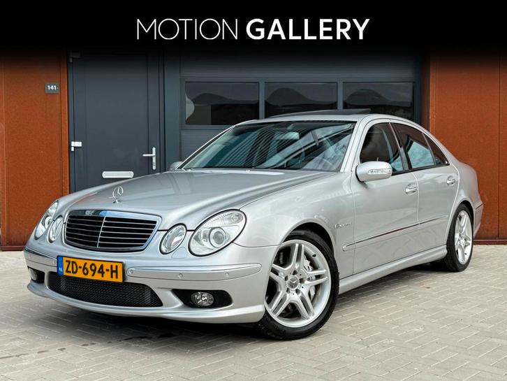 Mercedes-Benz E-klasse AMG 55 | Eisenmann-uitlaat | Volleer, Auto's, Mercedes-Benz, Bedrijf, Te koop, E-Klasse, ABS, Airbags, Airconditioning