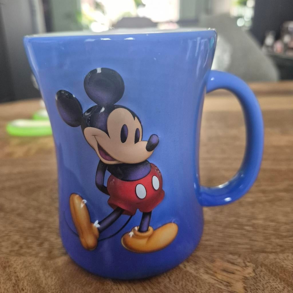 Mickey Mouse Disneyland Paris Mok - Blauw, Ophalen of Verzenden