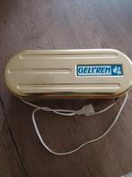 Werkende Oude Aluminium IJsmachine - Gel'Crem, Witgoed en Apparatuur, IJsmachines, Ophalen of Verzenden, Gebruikt, Zelfvriezend