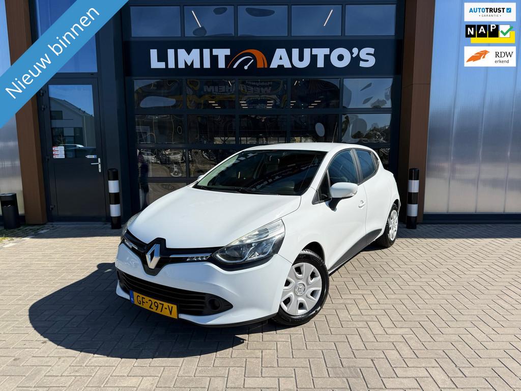 Renault Clio 0.9 TCe Expression Airco/Navi/Cruise/El.ramen/L, Auto's, Voorwielaandrijving, 540 kg, Wit, Origineel Nederlands