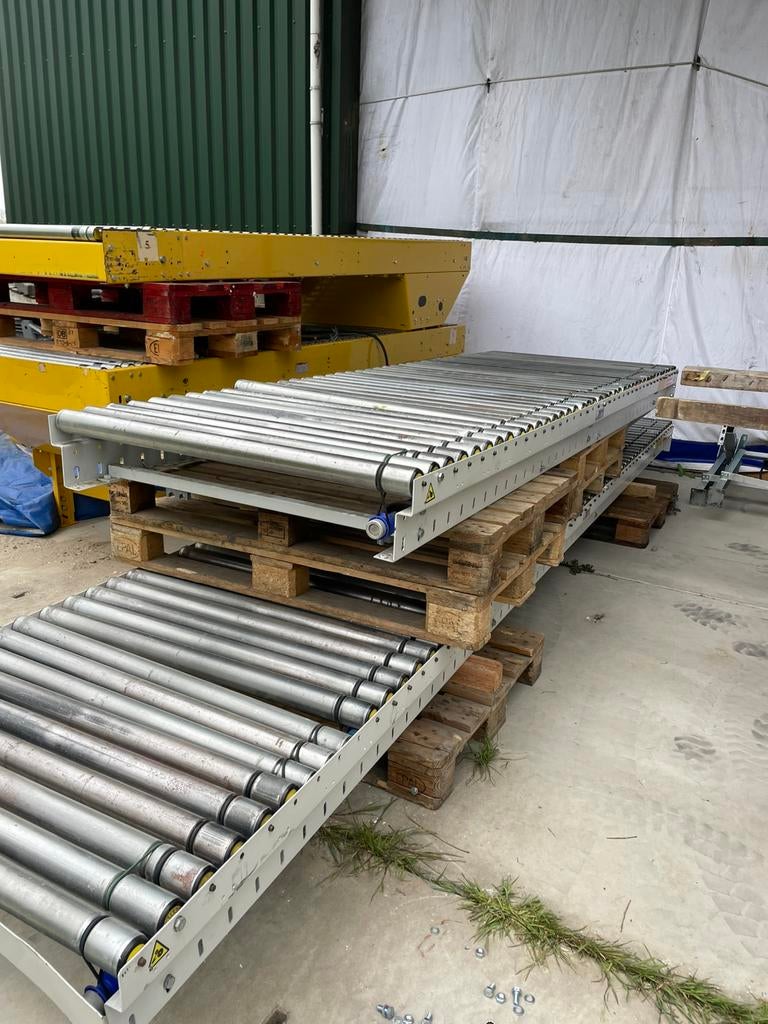 Aangedreven rollenbaan, Ophalen, Zo goed als nieuw