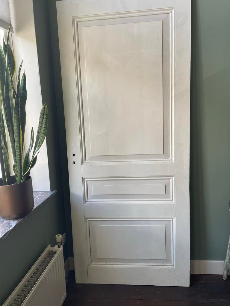 Paneeldeur 89x210x4cm, Ophalen, Gebruikt, 80 tot 100 cm, Binnendeur