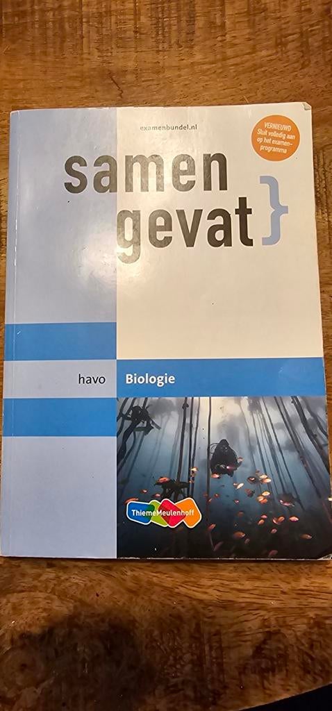 Samengevat Biologie Havo - ThiemeMeulenhoff, Boeken, Onbekend, Zo goed als nieuw, Beta, HBO