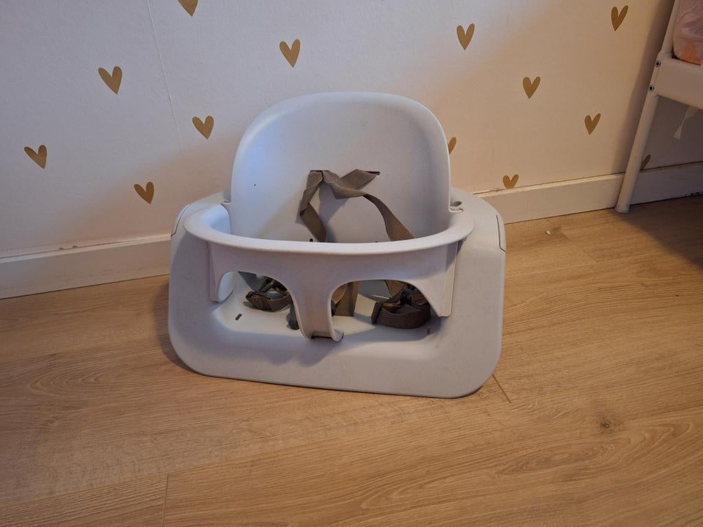 Stokke Steps Babyzitje, Ophalen of Verzenden, Gebruikt, Meegroeistoel, Gordel(s)