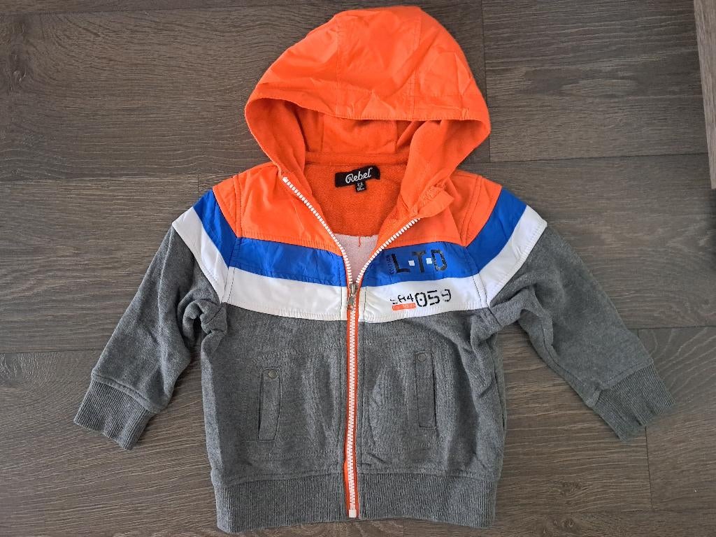 Jongens Zomerjas Vest  Rebel  - 98    jusa17, Rebel, Ophalen of Verzenden, Zo goed als nieuw, Jongen