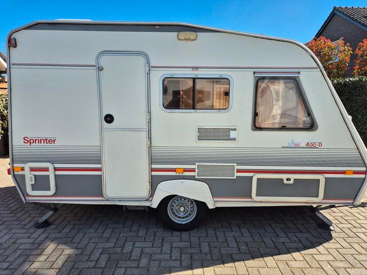 Beyerland Sprinter 400D caravan, Caravans en Kamperen, Caravans, Particulier, tot en met 4, 500 - 750 kg, Treinzit, Beyerland