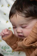 Prachtige reborn baby " Ashia "  van Natalya Sklyar., Verzamelen, Poppen, Ophalen of Verzenden, Zo goed als nieuw, Babypop, Levensecht of Reborn