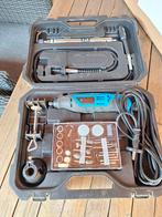 Ferrex Dremel Multitool Set met Accessoires en Koffer, Ophalen of Verzenden, Gebruikt