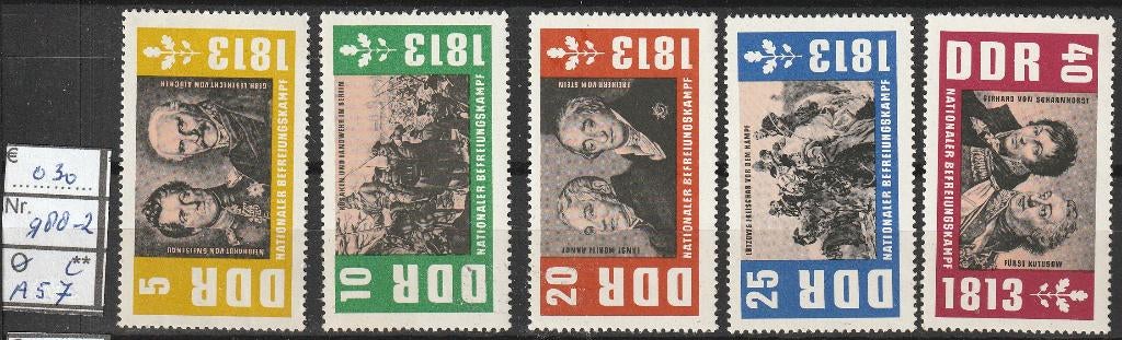 DDR Nat. Befreiungskampf Michel 955-2 Nr.A57p, Verzenden, DDR, Postfris