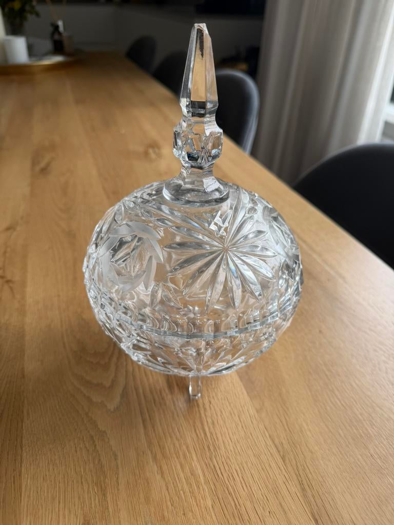 Kristallen bonbons schaal, Ophalen of Verzenden