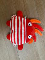 Zorgen Vriendje Knuffel - Rood/Wit Gestreepte Krab, Ophalen of Verzenden, Zo goed als nieuw, Overige typen