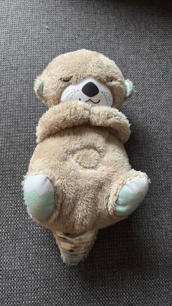 Fisher price Bedtijd otter 30 cm, Kinderen en Baby's, Speelgoed | Knuffels en Pluche, Ophalen of Verzenden, Zo goed als nieuw