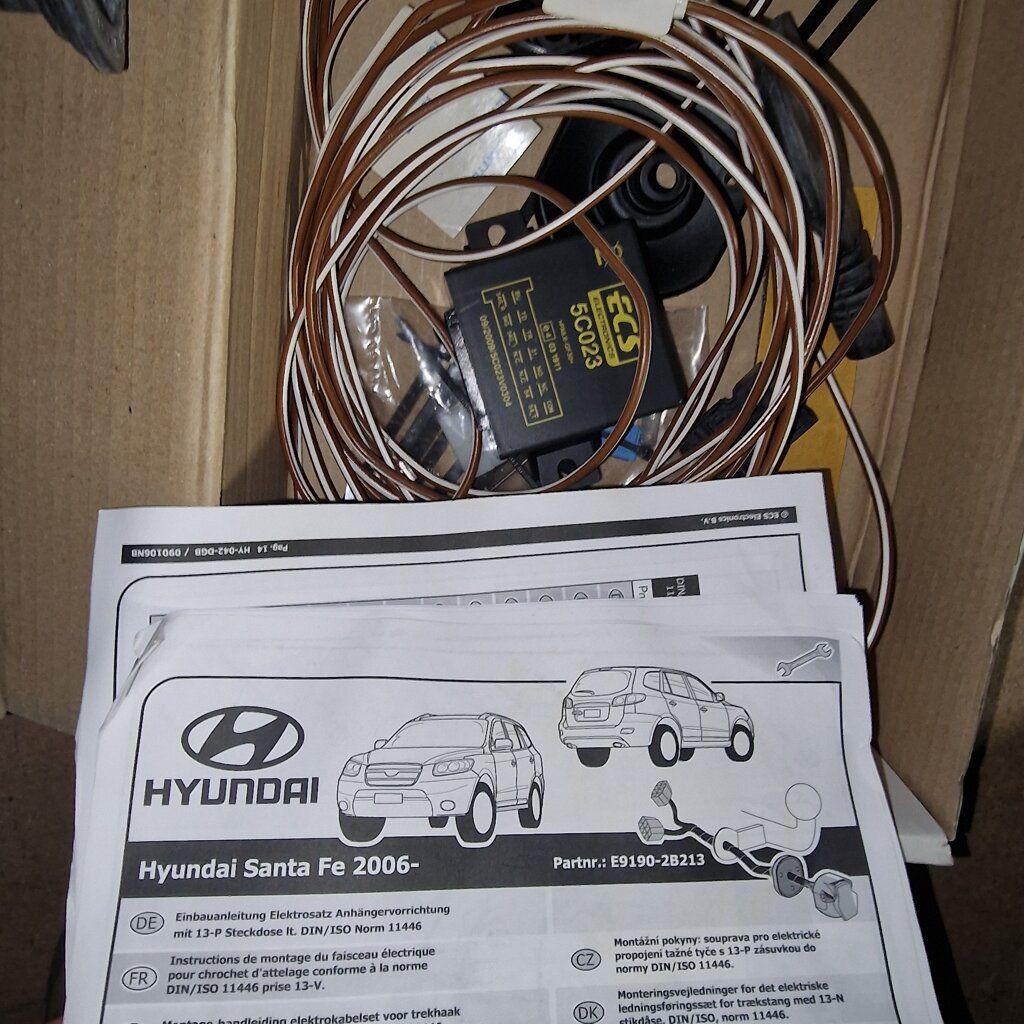 Trekhaak kabelset 13 polig E91902B213 nieuw Hyundai Santa fe, -, -, Nieuw, Ophalen of Verzenden