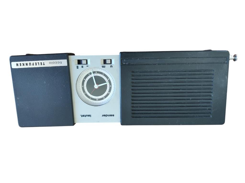 Zeldzame telefunken Ticcolo klok radio, Ophalen of Verzenden