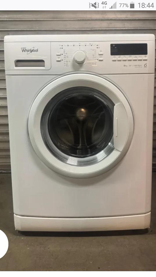 Gratis aangeboden: Whirlpool wasmachine, Witgoed en Apparatuur, Wasmachines, Ophalen, Zo goed als nieuw, Voorlader, 85 tot 90 cm