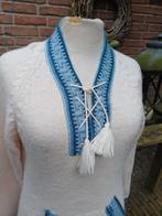 Alpaca wollen trui 36/38 folklore outdoor lente, Ophalen of Verzenden, Gedragen, Maat 36 (S), Wit